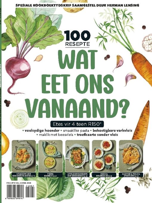 Title details for 100 Resepte - Wat eet ons vanaand? by Media 24 Ltd - Available